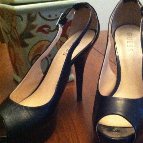 Guess Shoes - Black Guess never worn