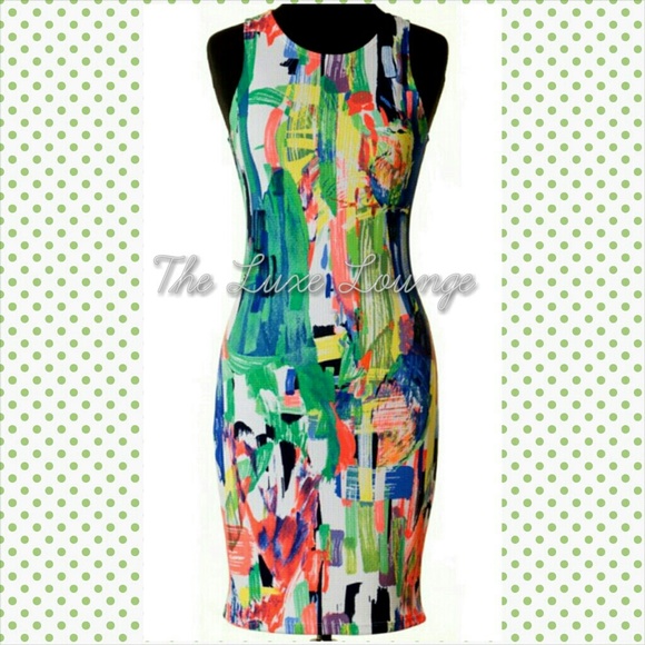 *NEW ITEM ALERT* Color Code Bodycon Dress