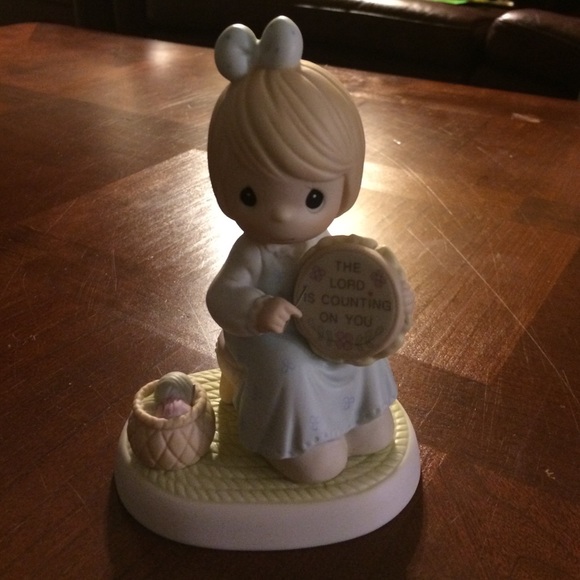Precious moments: the Lord is counting on you