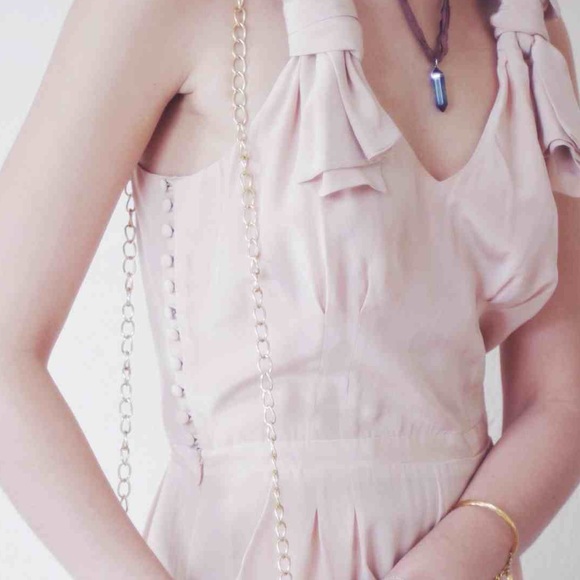 Extra Long Silk Jumpsuit