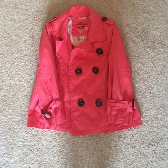 Peach jacket