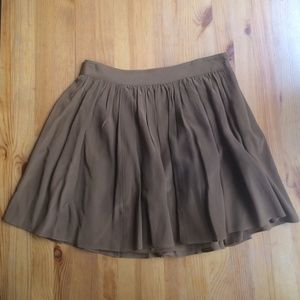 100% Silk Madewell mini skirt