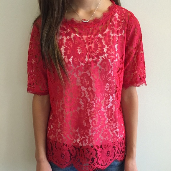 BUNDLED HP🎉 [anthropologie] elysian lace top - Picture 4 of 4