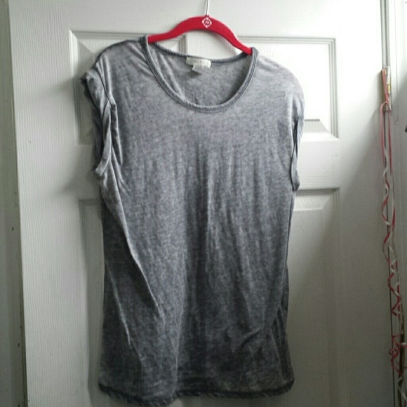 Cuffed sleeve tank top