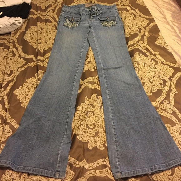 Two pairs of Jeans sz 3 or 26 waist.