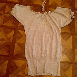 Grey glitter sweater