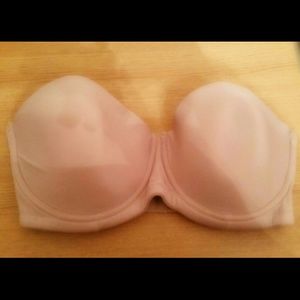 Light brown unstrapable padded bra