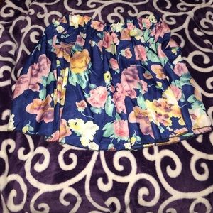 Forever21 floral skirt