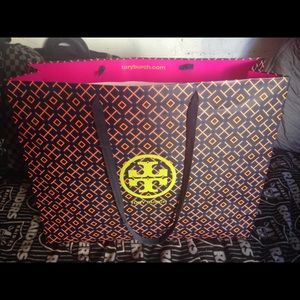 Tory Burch large shopping bag.