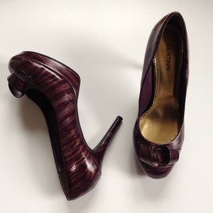 Alligator Pumps High Heels
