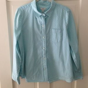 J.Crew long sleeved collared shirt