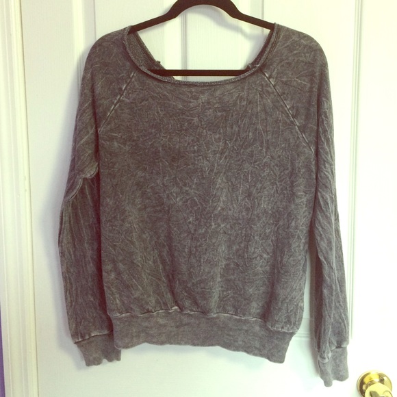 Grey cozy sweater