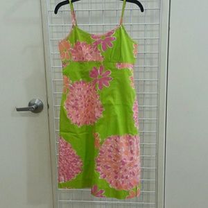 Happiest! LILLY PULITZER Vibrant Floral Sundress6