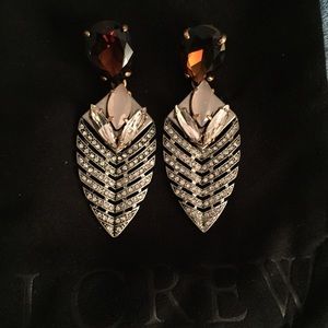 J.Crew Deco Arrowhead Earrings