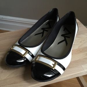 Anne Klein Sport Open Toe Flats