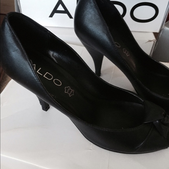 Aldo black heels - Picture 3 of 4