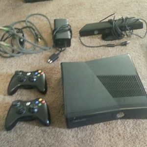 Xbox 360 console and games