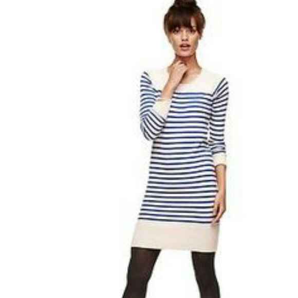 Striped sweater dress. Never worn with tags