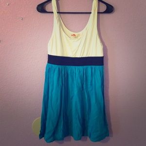 Forever 21 blue and black dress