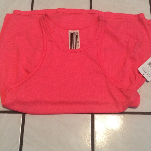 SOLD IN BUNDLE* Free People Racer Back Tank Sz L - Picture 4 of 4