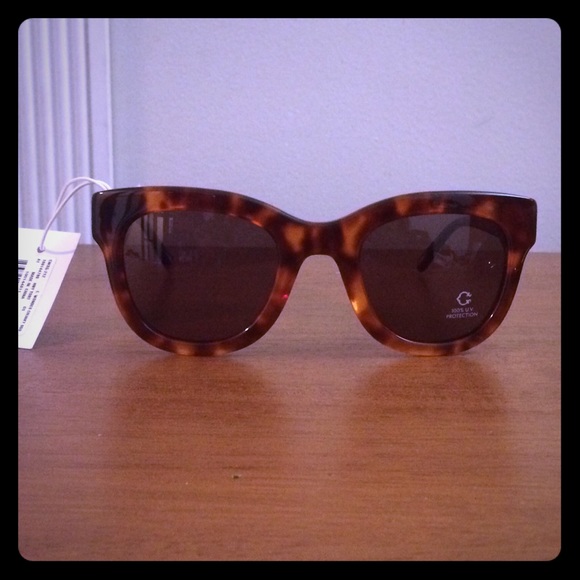 Tortoise cat eye sunglasses