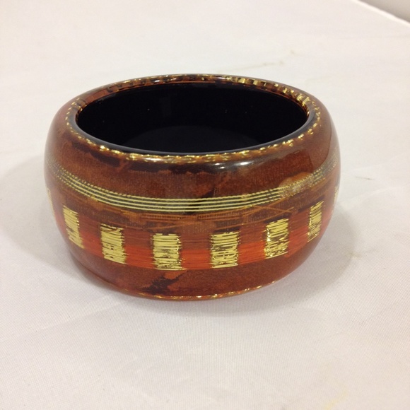 🛑 Large Glass Bangle Bracelet