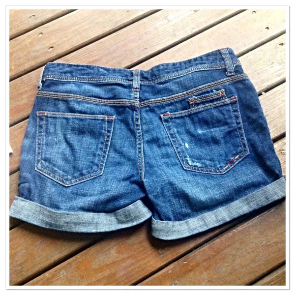 💖 Final Price💖HP🎭 Aeropostale dark denim shorts - Picture 2 of 3