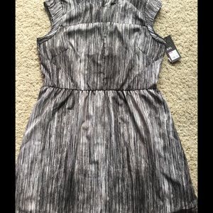 NWT Target graphic black and white dress
