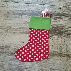 NWT 2 Polka Dots Christmas Stockings.