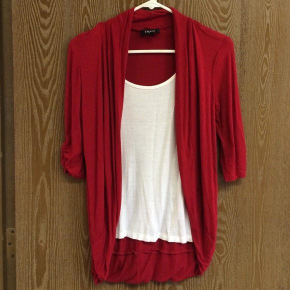 Red blouse