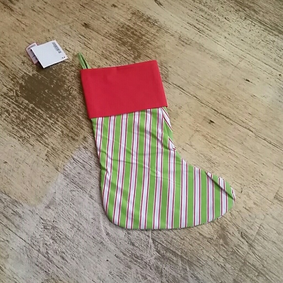 NWT 3 Striped Christmas Stockings.