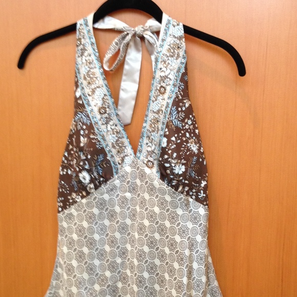 Laundry by Shelli Segal silk halter top