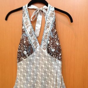 Laundry by Shelli Segal silk halter top