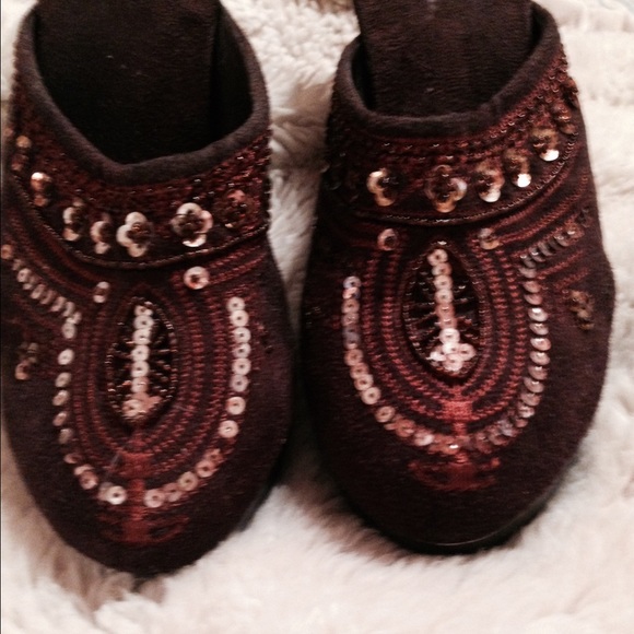 Charlotte Russo Sequined Clogs
