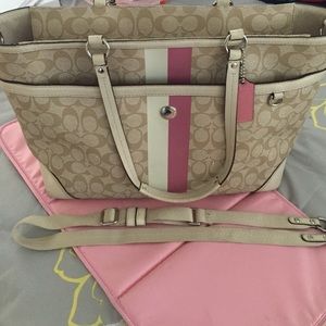Authentic Coach Diaper Bag in good condition