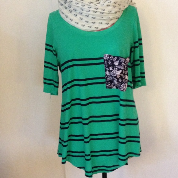 Anthropologie Tops - Scoop neck Anthropologie bird Tee