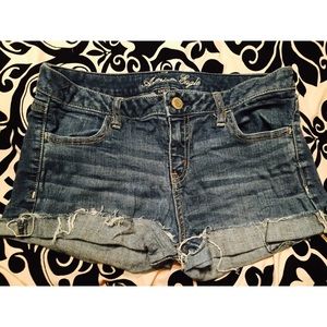 American Eagle Pants turned to Shorts