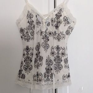Victorian style lace top