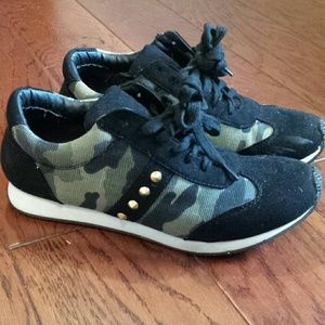 SOLD Camo sneakers