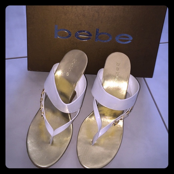 Bebe wedges NWOT