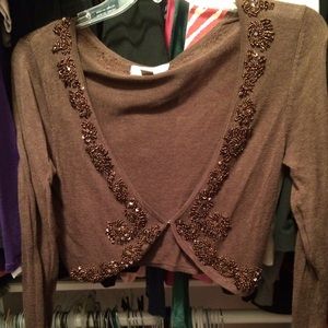 Beaded cardigan
