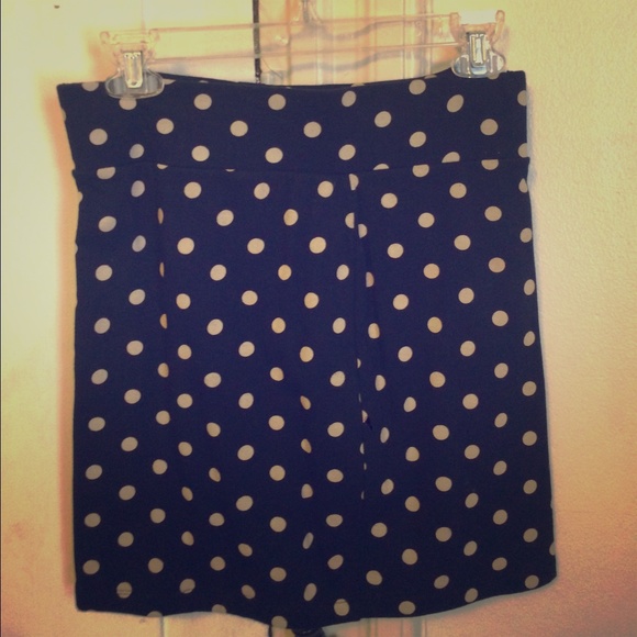 Vintage polka dot skirt