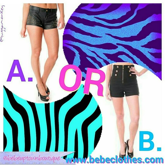 Stretchy high waisted shorts! NWT S-L