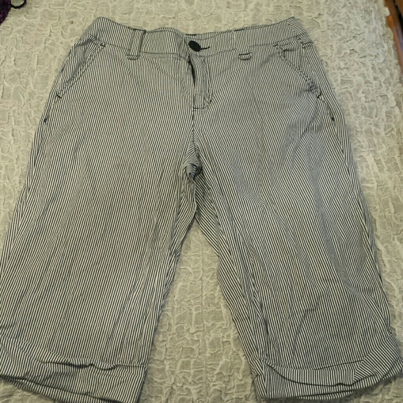 Style&Co. Pinstripped Capris