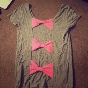 Charlotte Russe Bow Shirt