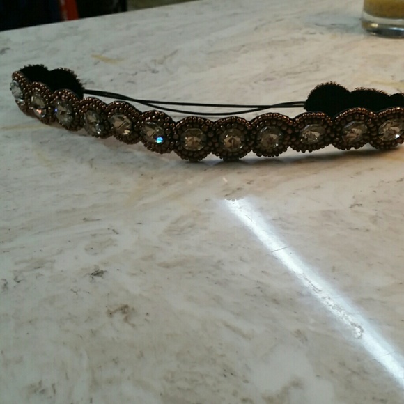 Pink Pewter  Accessories - Kylie Gold Headband