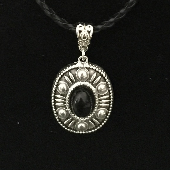 Black and Silver Beautiful Pendant