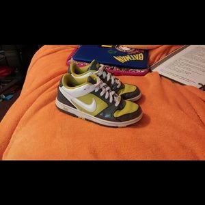 Nike Airs Lime Green and Charcoal Grey