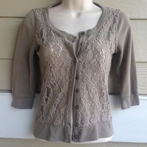 Lace cardigan