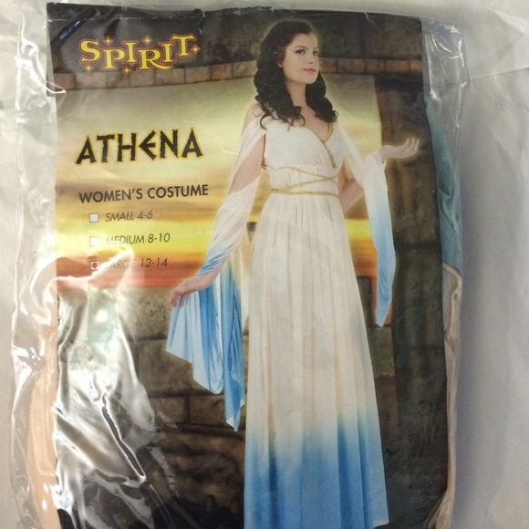 Athena Halloween costume NWOT NEVER WORN